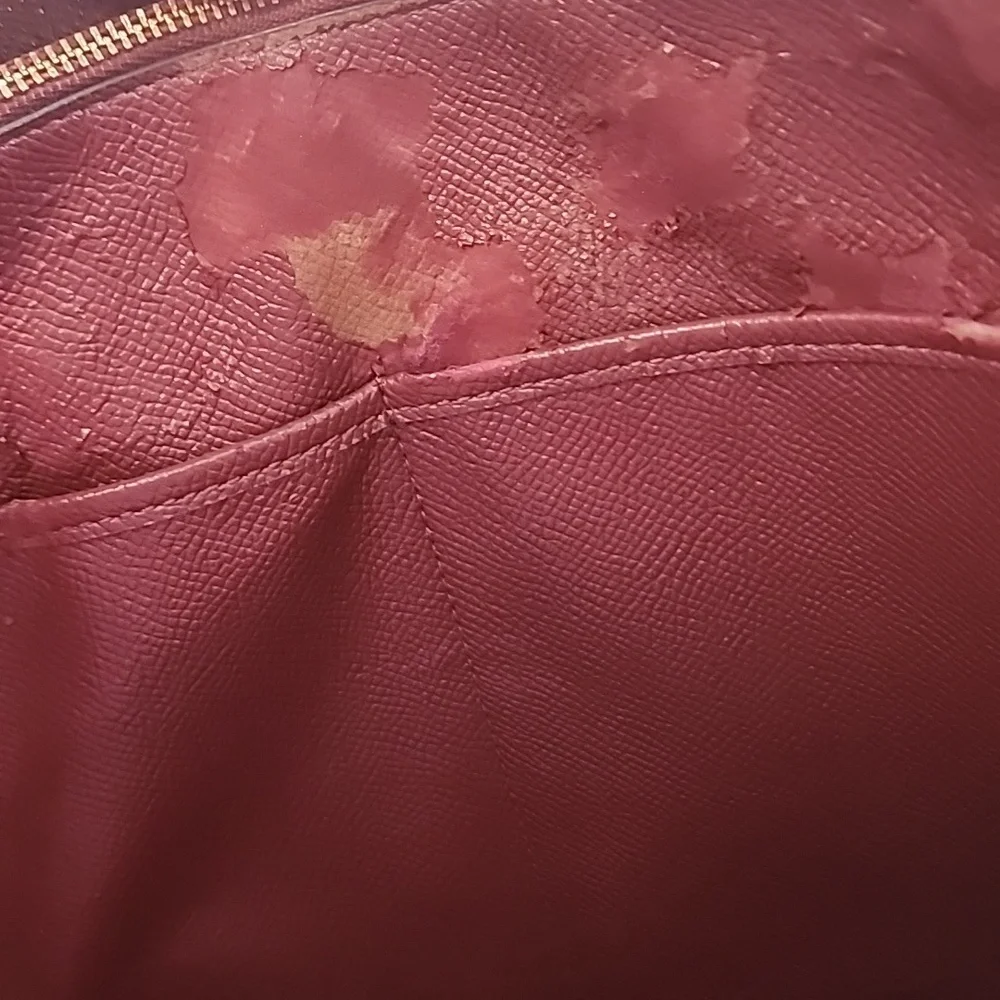 Coach Charlie Crystal Rivets Border Pale Pink Leather Carryall Tote Bag - Picture 13 of 14